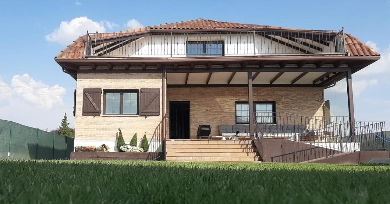 Casa Rural Camino Blanco Burgo Esterno foto