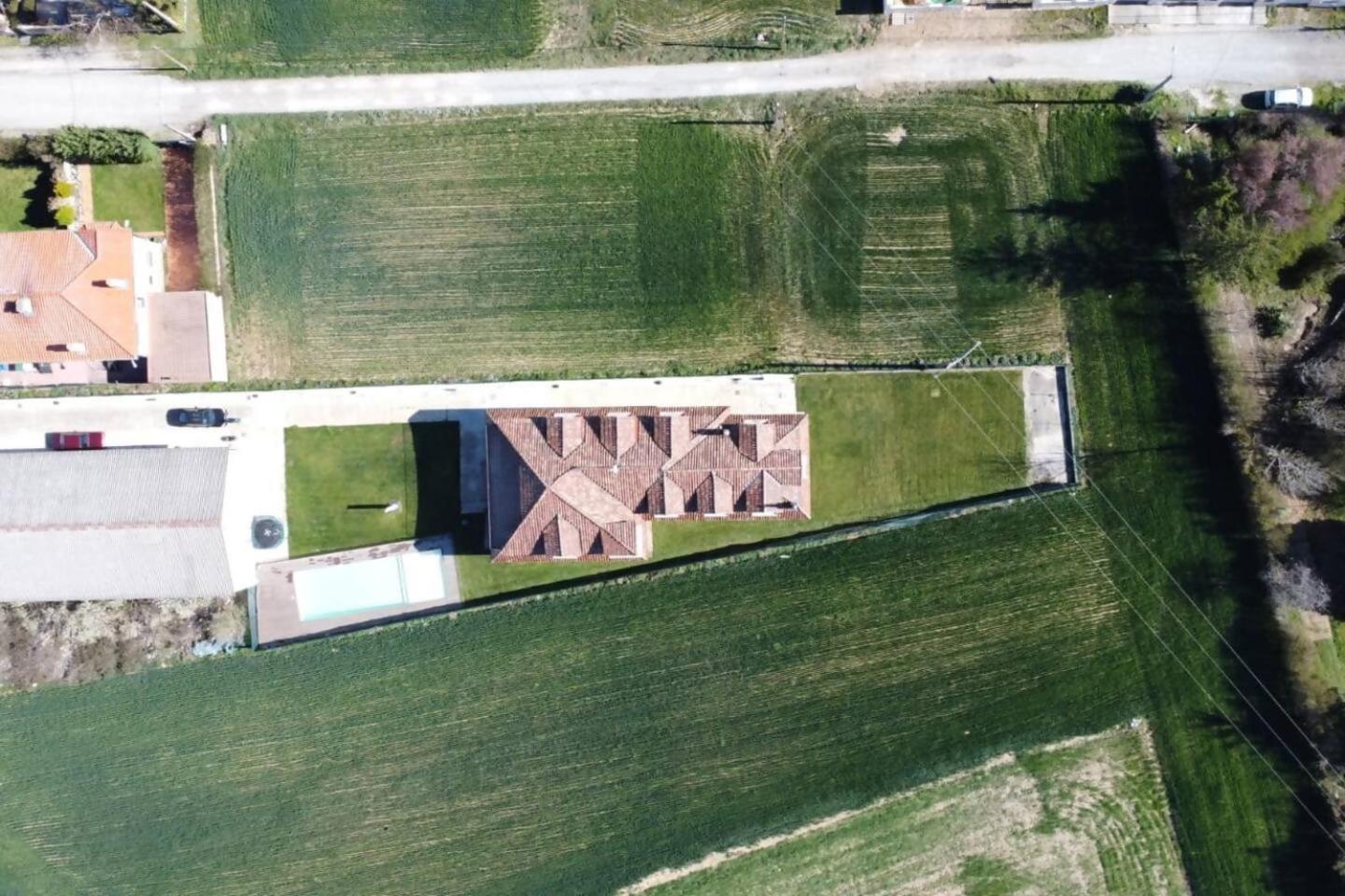 Casa Rural Camino Blanco Burgo Esterno foto