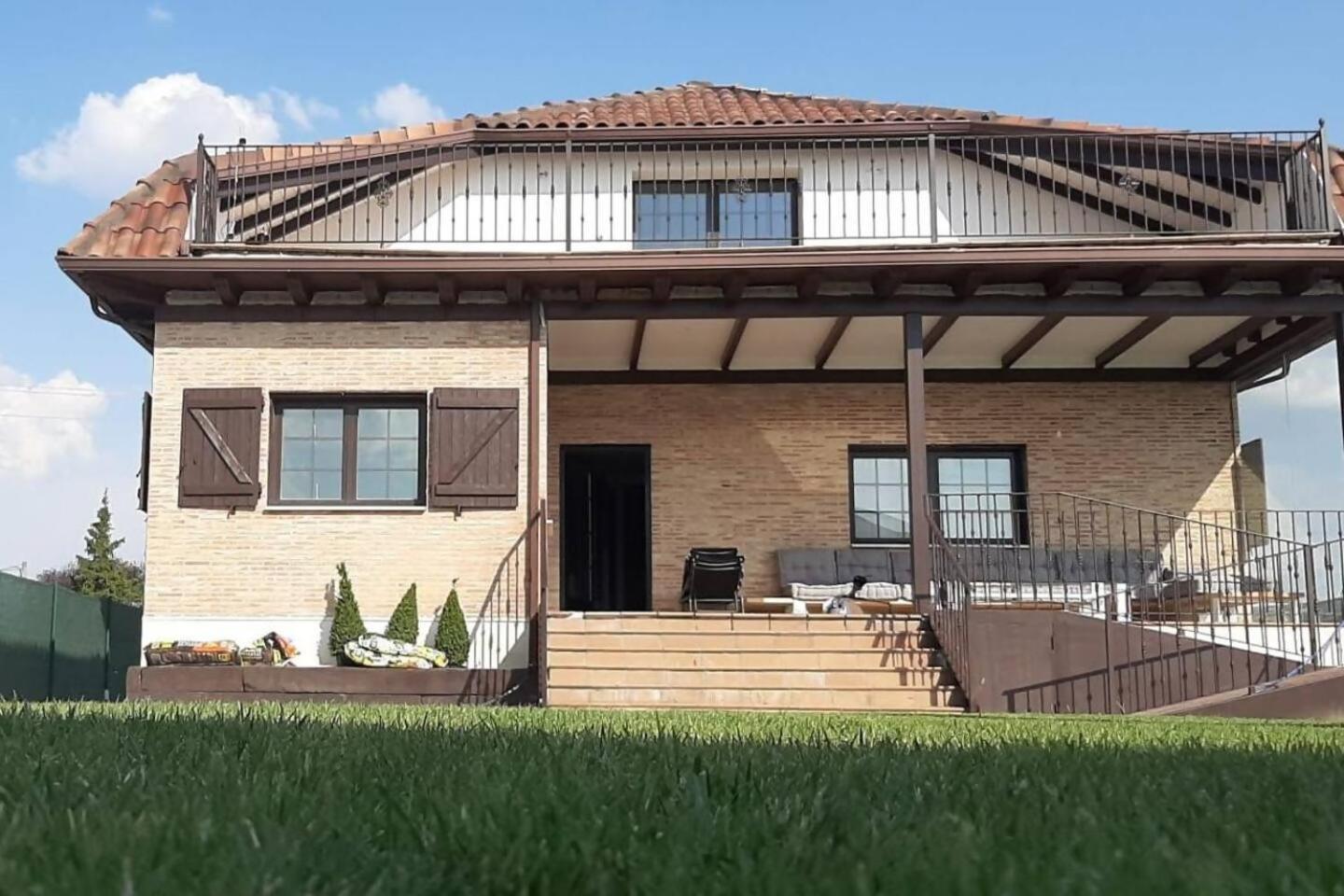 Casa Rural Camino Blanco Burgo Esterno foto