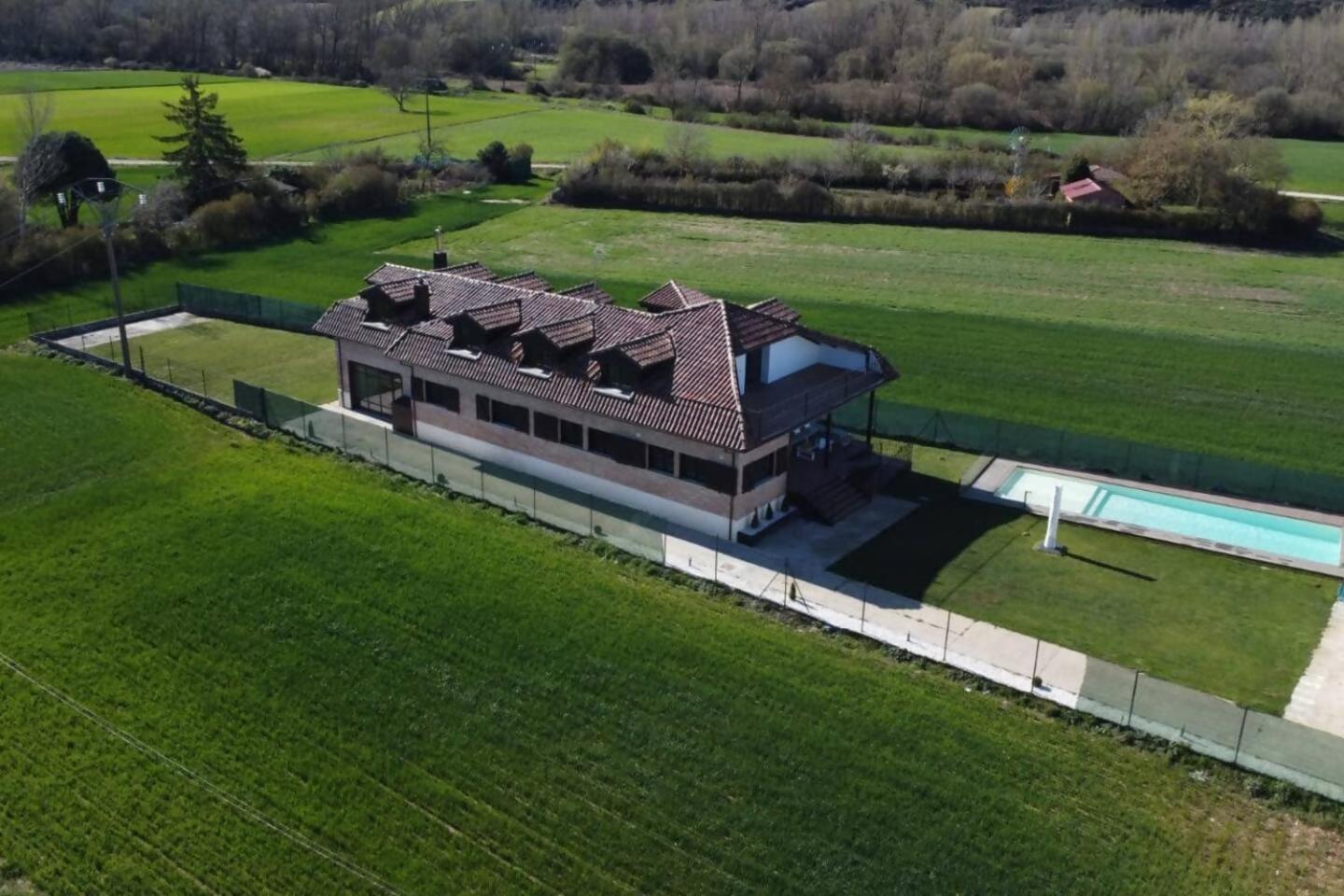 Casa Rural Camino Blanco Burgo Esterno foto